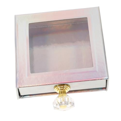 NIYANGLE Falsches Wimpern -magnetsaugkasten Falsche Wimpern Stirn Wimpernschalen Gefälscht Wimpern-reiseetui Tragbares Wimpernetui Wimpern-organizer Wimpernfall Wimpernboxen Karton von NIYANGLE