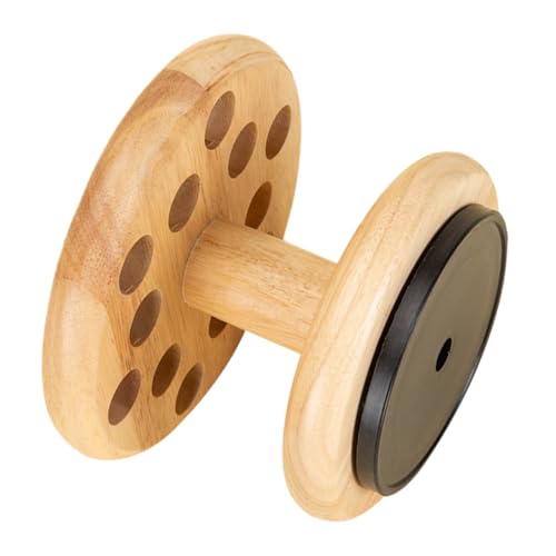 NIYANGLE Friseur Aufbewahrungsregal Scherenhalter Scherenhalter Haaraufbewahrungsregal Friseurstation Friseur Organizer Station Salon Werkzeughalter Friseurtablett Holz Khaki von NIYANGLE