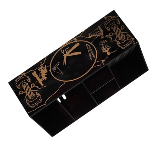 NIYANGLE Friseurscherenbox Halter Organizer Für Friseurwerkzeuge Kamm Aufbewahrungsbox Stabiler Scherenhalter Für Friseursalons Praktisch Und Tragbar Für Professionelle Stylisten von NIYANGLE