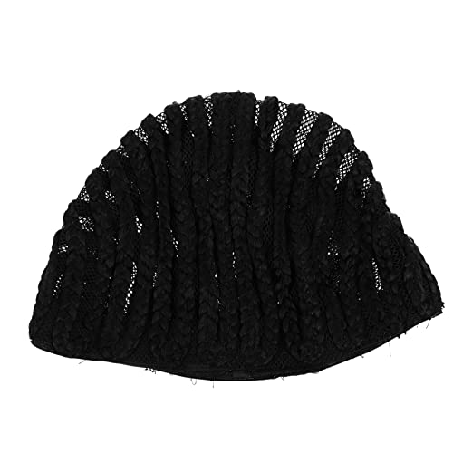 NIYANGLE Refinierter Geflochtener Perückennetz-haarliner Für Cornrows Atmungsaktive Kopfbedeckung Für Damen Und Herren Zum Schutz Der Haare Beim Tragen Von Perücken Tragbar von NIYANGLE