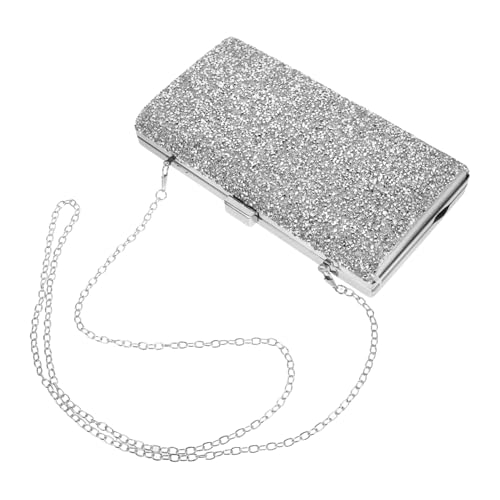 NIYANGLE Glitzernde Strass Clutch Abendtasche Damen Braut Hochzeit Party Handtasche mit Großem Fassungsvermögen und Funkelndem Kristall design Leicht und Vielseitig für Festliche Anlässe von NIYANGLE