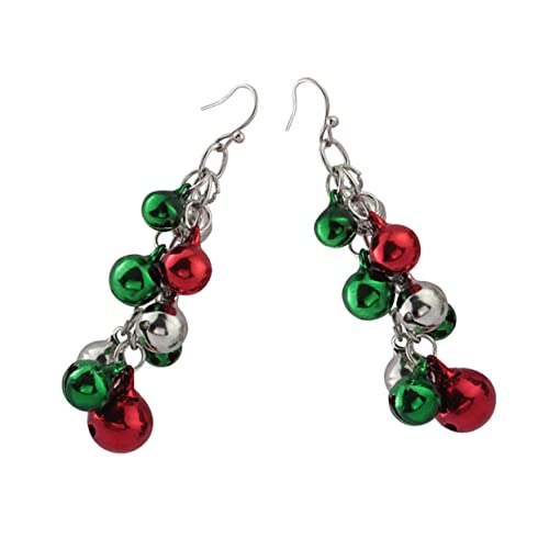 NIYANGLE Glockenohrringe Jingle Bell Ohrring Jingle Bell Tropfenohrringe Weihnachtsohrringe Ohrstecker NIYANGLE Glockenohrringe Jingle Bell Ohrring Jingle Bell Tropfenohrringe Weihnachtsohrringe Ohrstecker von NIYANGLE