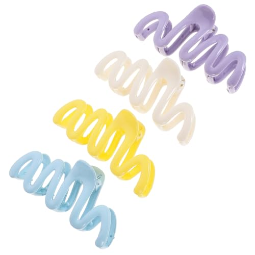 NIYANGLE 4stücke Große Haarklammer Für Dickes Haar Langlebige Metallspange Sicherer Für Frauen Vielseitig Einsetzbar Als Haaraccessoire von NIYANGLE