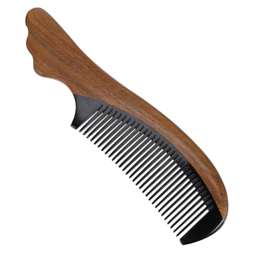 NIYANGLE Kleiner Grüner Sandelholz-kamm Für Junge Mädchen Langlebig Leicht Sicher Für Kopfhaut Für Haushalt Ausgezeichnete Anti-statische Eigenschaften von NIYANGLE