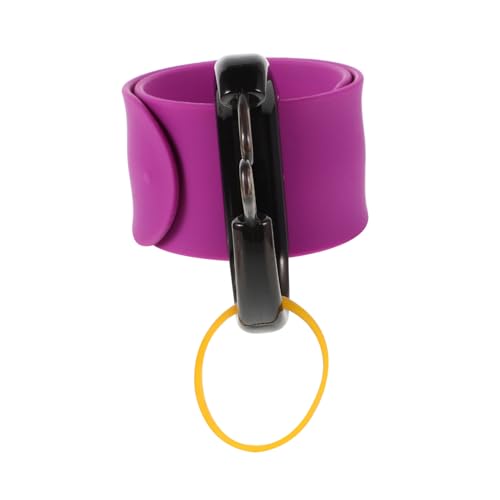 NIYANGLE Haarband Organizer Armband Schwarzem Praktischer Für Haargummis Stylisches Accessoire Für Friseure Und Haarstyling Für Salonbedarf Und Haartools von NIYANGLE