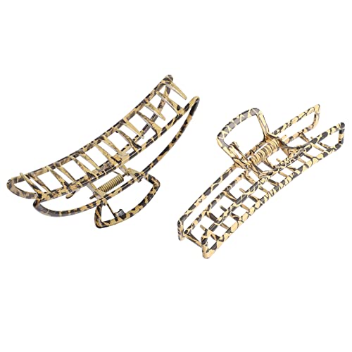 NIYANGLE Leoparden Haarklammern Für Frauen Elegantes Kopfschmuck-design Anti-rutsch-funktion Geeignet Für Täglichen Gebrauch Und Partys von NIYANGLE