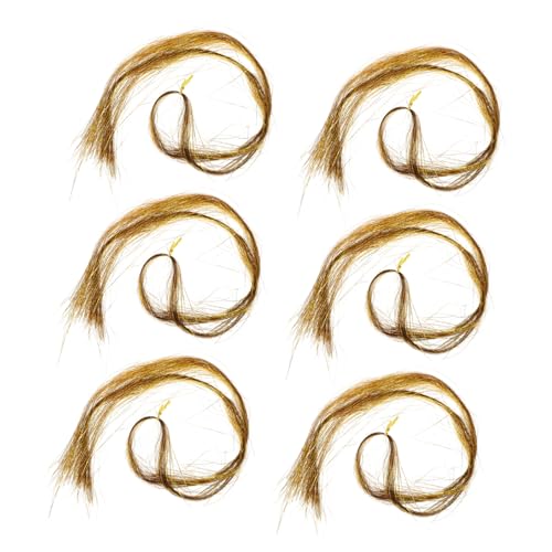 NIYANGLE Haarverlängerungs Set mit Metallischem Glitzer Tinsel Bunte Stränge Dualfarbige Micro Ringe Unsichtbare Extensions Holz Häkelnadel DIY Styling für Party Highlights von NIYANGLE