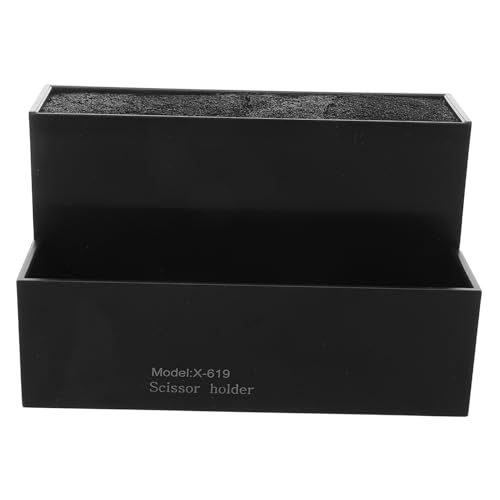 NIYANGLE Hairdressing Storage Box mit Rutschfestem Design Tragbare Friseurstations Organizer Sicherer Aufbewahrungsbehälter für Friseurscheren und Salonwerkzeuge für Professionelle von NIYANGLE