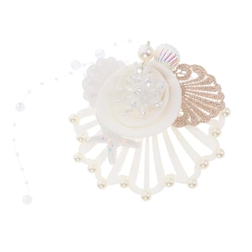 NIYANGLE Muschel Haarspange Süße Muschel Mädchen Haarspange Süße Haarschmuck Für Mädchen Frisur Accessoire Für Party Geburtstag von NIYANGLE