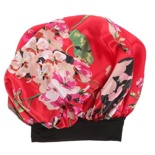 NIYANGLE Elastische Schlafmütze Runder Hut Duschhaube Für Damen Aus Hochwertigem Material Atmungsaktiv Leicht Auszuziehen von NIYANGLE