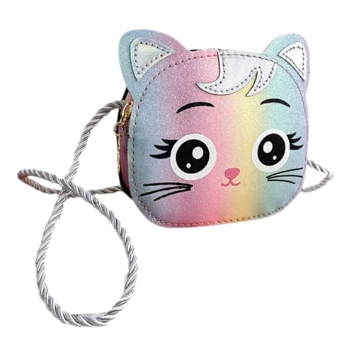 NIYANGLE Mädchenhandtasche Mit Einhornmotiv Einhorn-umhängetasche Für Kleine Mädchen Cartoon-Muster Tasche Für Als Geburtstagsgeschenk Junge -umhängetasche Mit Schultergurt von NIYANGLE