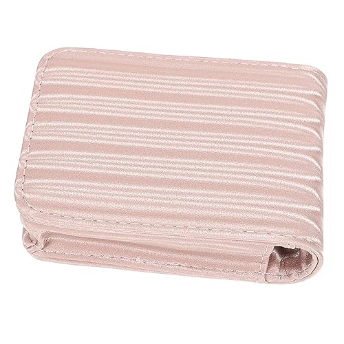 NIYANGLE Kleine Lippenstift-Aufbewahrungstasche Mit Spiegel Für Damen Mini-lippenstiftetui Zum Tragen Handtasche Kompakt Und Praktisch Für Reisen Und Partys von NIYANGLE