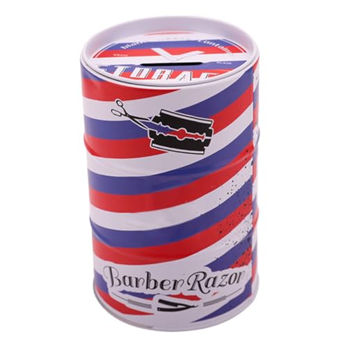 NIYANGLE Kleine Metallbox Zur Entsorgung Von Rasierklingen Praktischer Sammelbehälter Für Friseure Sicher Und Platzsparend Für Einsatz Im Barbershop von NIYANGLE