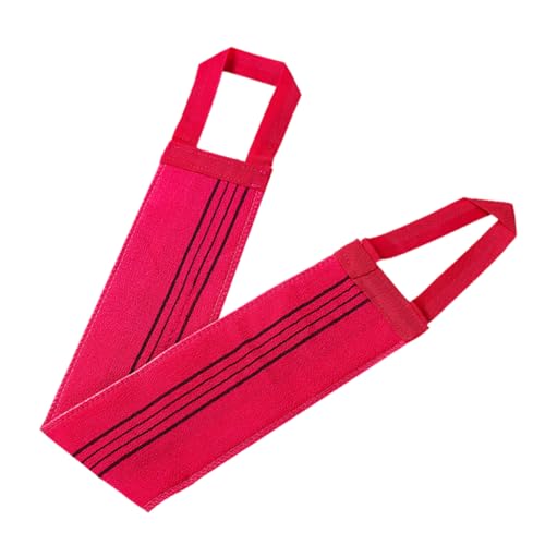 NIYANGLE Rückenschrubber Peeling Für Dusche Wiederverwendbares Duschtuch Hautfreundliches Peelingtuch Mit Zugseil Zum Peeling Des Rückens Badetücher Zum Badewaschtücher Fürs Bad von NIYANGLE