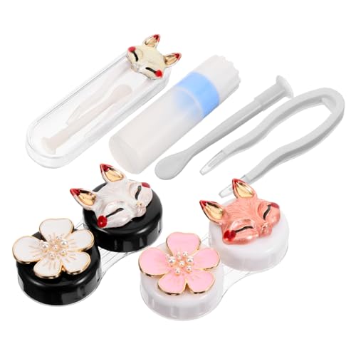 NIYANGLE Kontaktlinsenbehälter Aus Robustem Tragbarer Organizer Für Reisen Und Outdoor-aktivitäten Kompakte Und wasserdichte Linsenbox von NIYANGLE