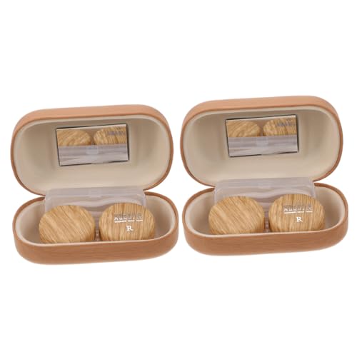 NIYANGLE Kontaktlinsenbehälter Box Organizer Für Augenkontaktlinsen Aufbewahrungsbox Kleine Linsenbehälter Für Kontaktlinsen von NIYANGLE