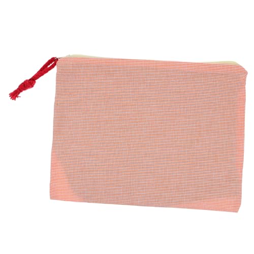 NIYANGLE Kosmetiktasche Make Up Tasche Reise Mini Reise Make Up Für Organizer Hoher Organizer Beutel Make Up Reisetasche Make Up Taschen Make Up Etui Kleine Make Up Tasche Fächer Baumwolle von NIYANGLE