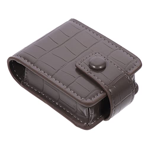 NIYANGLE Kosmetiktasche Make-up-Organizer-Tasche Süße Schminktasche Kleine Schminktasche Make-up-Taschen Reise -Make -up -Tasche Halter Make-up-Tasche Reisen Lippenstiftbeutel Pu-Leder Grau von NIYANGLE