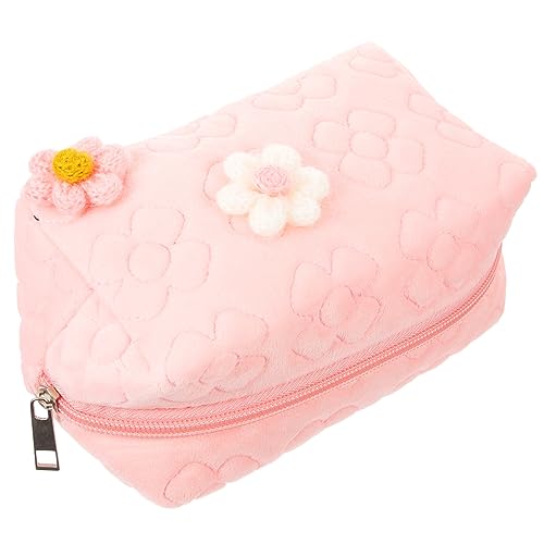 NIYANGLE Reise Kosmetiktasche Für Frauen Baumwoll-Make-up Beutel Mit Reißverschluss Tragbare Toilettenartikel Aufbewahrung Multifunktionale Organizer-Tasche Für Kosmetik Und Persönliche von NIYANGLE