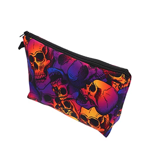 NIYANGLE Kosmetiktasche mit Muster Multifunktionale Make Up Tasche für Damen Tragbar für Reisen Aufbewahrung von Kosmetik Handy Geldbörse und Mehr von NIYANGLE