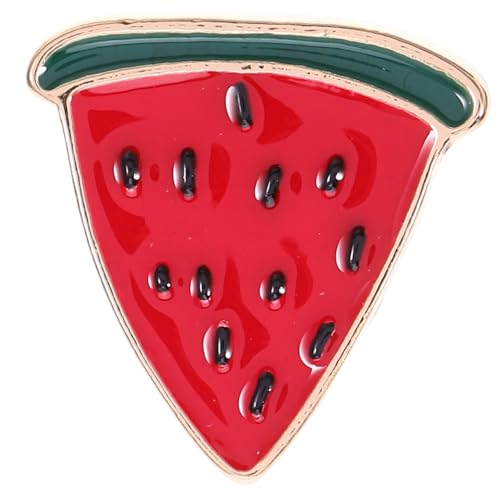 NIYANGLE Kreative Wassermelonen Brosche Damen Anstecknadel Leichter Langlebiger Sweater und Shawl Clip Stylisches Frucht Design für Alltag Party Geburtstage und Festivals von NIYANGLE