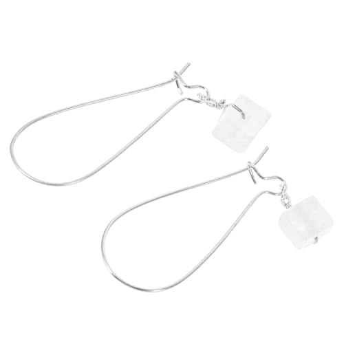 NIYANGLE Kristallstein Ohrringe Damen Leichtes Würfel Design Schmuckstücke für Party Hochzeit Alltag Geeignet für Frauen Geschenkidee von NIYANGLE