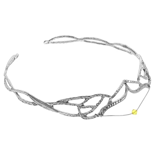 NIYANGLE Braut Haarband Stirnband Für Frauen Tiara Hochzeit Haarschmuck Kopfschmuck Feenkrone Damen Haarband Accessoire Geburtstag Party von NIYANGLE