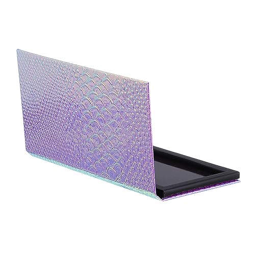NIYANGLE Leere Lidschattenbox 18X10cm Magnetische Lidschatten Aufbewahrungsbox für Selbstgemacht und Reisen Stabiler und Praktischer Kosmetik Organizer für Make Up von NIYANGLE