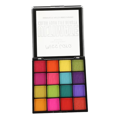 NIYANGLE Farben Augen Makeup Palette Wasserdichte Matte Und Glitzernde Lidschatten Für Halloween Und Festival Für Kreative Looks Und Lange Tragezeiten Für Anfänger Und Profis von NIYANGLE