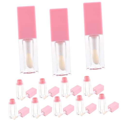 NIYANGLE 12stücke Kunststoff Lipgloss Behälter Leer Nachfüllbar Lipgloss Tuben Für Frauen Und Mädchen Bruchfest Kosmetik Tools von NIYANGLE