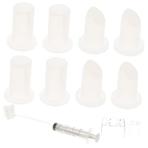 NIYANGLE Lippenstift Herstellungswerkzeug Handgemachte Lippenstift Form Diy Mit Stand Kosmetische Lippencremeform Zum Basteln Für Frauen Und Mädchen Einfach Zu Reinigen Und Verwenden von NIYANGLE