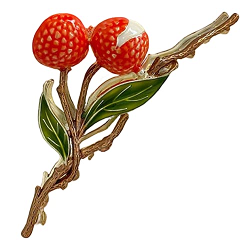 NIYANGLE Litchi Haarklammer Großer Haarspange Haarkralle für Frauen Rutschfeste Haarspange für Dünnes und Dickes Haar Modisches Haaraccessoire für Alltag Party Hochzeit und Festtage von NIYANGLE