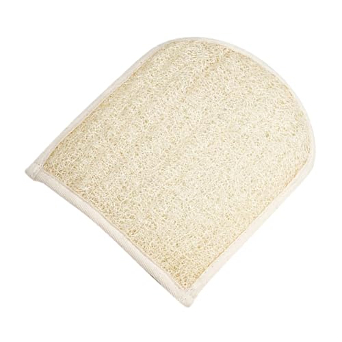 NIYANGLE Luffa-Badetuch Dusche Peeling Natürlich Handschuh für die Badewanne doppelseitige Badehandschuhe Bad-Massage-Handschuhe Badhandschuhe Duschhandschuhe Duschschrubber Luffafaser von NIYANGLE