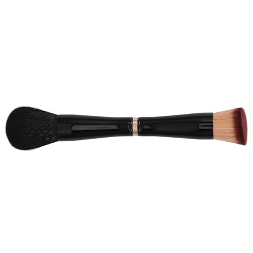 NIYANGLE Make-up Pinsel doppelseitiger Make-up-Pinsel für Dual Abdeckung hoch Puderapplikator Kosmetik-Grundierungspinsel Foundation Puderpinsel Wellpappe aus Seiden-Nylon-Wolle Schwarz NIYANGLE Make-up Pinsel doppelseitiger Make-up-Pinsel für Dual Abdeckung hoch Puderapplikator Kosmetik-Grundierungspinsel Foundation Puderpinsel Wellpappe aus Seiden-Nylon-Wolle Schwarz von NIYANGLE