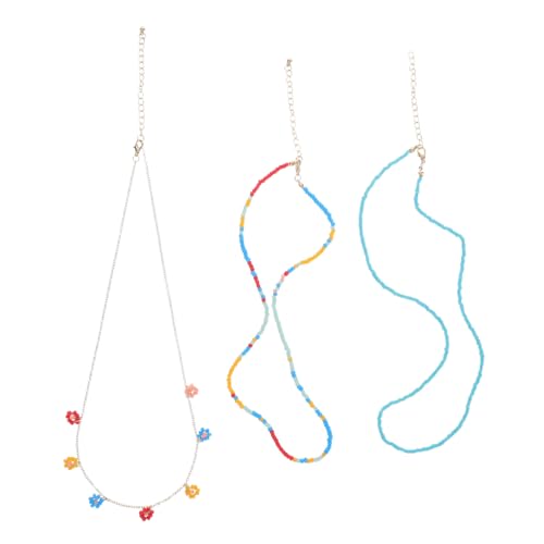 NIYANGLE Mehrreihige Halskette Für Damen Mit Perlen-choker-anhänger Aus Legierung Boho-stil Strand-accessoire Urlaubskette Ethno-schmuck Für Frauen von NIYANGLE