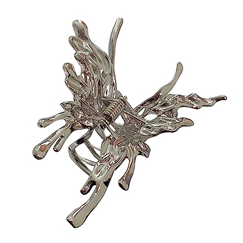NIYANGLE Metall-haarspangen Im Schmetterlings-design Haarklammern Für Damen Elegant Und Attraktiv Geeignet Für Verschiedene Haartypen Und Frisuren Haaraccessoires Zum Verzieren von NIYANGLE
