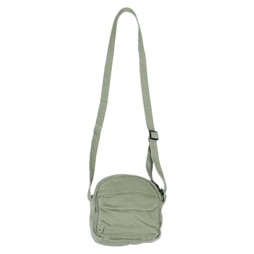 NIYANGLE Mini-Umhängetaschen für Damen: Mini-Umhängetasche fürs Handy – Stilvolle Canvas-Geldbörse für Mädchen für den täglichen Gebrauch und auf Reisen – Kompakte Geldbörse von NIYANGLE