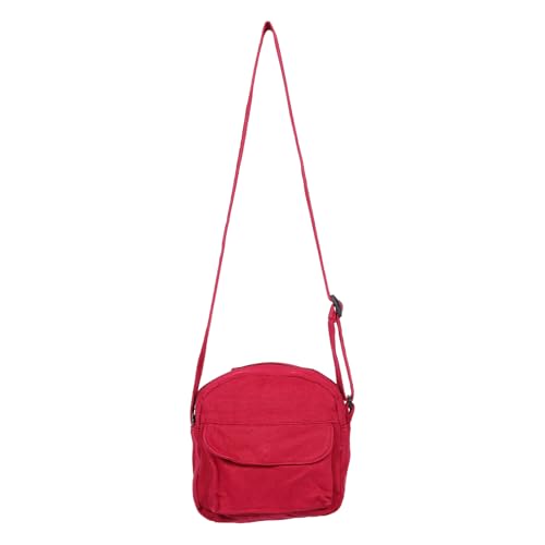 NIYANGLE Mini-Umhängetaschen für Damen: Mini-Umhängetasche fürs Handy – Stilvolle Canvas-Geldbörse für Mädchen für den täglichen Gebrauch und auf Reisen – Kompakte Geldbörse von NIYANGLE