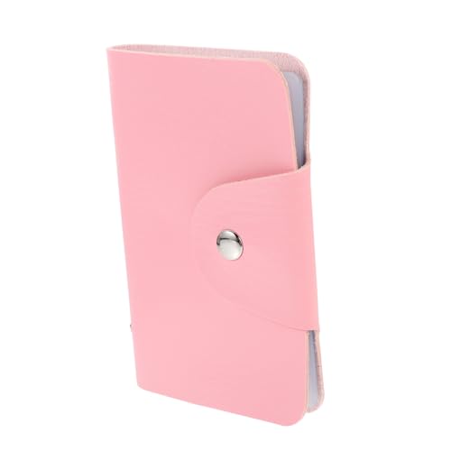 NIYANGLE Nagel Stamping Schablonen Aufbewahrungstasche Slots Nagelkunst Plattenhalter Nagel Stempel Karten Organizer Praktische Maniküre Mappe Rosa von NIYANGLE