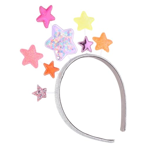 NIYANGLE Frauen Haarschmuck Mit Fünfzackigem Stern Glamouröses Stirnband Für Hochzeiten Und Partys Langlebig Pailletten Gefertigt Stilvolles Accessoire Für Besondere Anlässe NIYANGLE Frauen Haarschmuck Mit Fünfzackigem Stern Glamouröses Stirnband Für Hochzeiten Und Partys Langlebig Pailletten Gefertigt Stilvolles Accessoire Für Besondere Anlässe von NIYANGLE