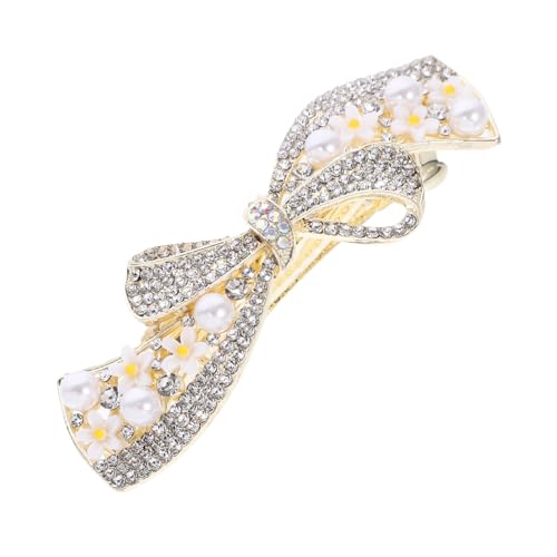 NIYANGLE Rhinestone Haarklammer Für Damen Metall Haarclip Mit Für Verschiedene Frisuren Und Anlässe Eleganter Haarschmuck Für von NIYANGLE