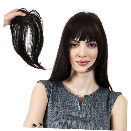 NIYANGLE Französische -haarteile Für Frauen Clip Haarverlängerungen Für Dünnes Haar Eleganter Haar-topper Für Hochzeiten Partys Und Alltag Weich Und Bequem von NIYANGLE