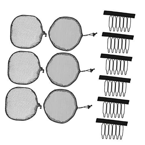 NIYANGLE Perückenzubehör Netzkappe Elastische Perückenabdeckung Verschlüssfeste Haarnetz Tragbares Perückennetz Für Frauen Perücken Machen Caps von NIYANGLE