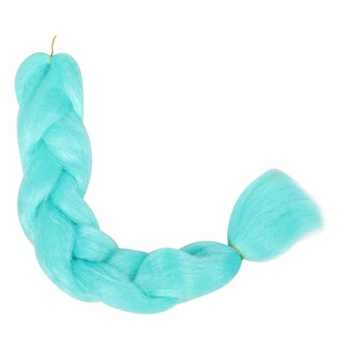 NIYANGLE Ponytail Haarverlängerung Für Frauen Glow in The Dark Zöpfe Hochtemperatur Synthetikhaar Für Cosplay Partys Und Festivals Leicht Und Vielseitig von NIYANGLE