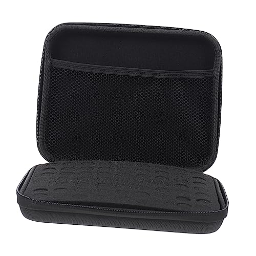 NIYANGLE Tragbare Aufbewahrungsbox Für Ätherische Öle 63 Fächer 1-3ml Organizer Für Reisen Und Zuhause Mit Tragegriff von NIYANGLE