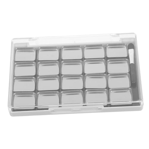 NIYANGLE Refillbare Magnetische Lidschattenpalette Leerer Eyeshadow Organizer Mit Abnehmbaren Metallpfännchen Verstellbare Fächer Transparentes Deckel Reise-etui Für DIY Make-up NIYANGLE Refillbare Magnetische Lidschattenpalette Leerer Eyeshadow Organizer Mit Abnehmbaren Metallpfännchen Verstellbare Fächer Transparentes Deckel Reise-etui Für DIY Make-up von NIYANGLE