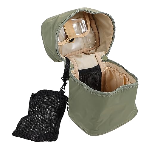 NIYANGLE Portable Kosmetik Tasche wasserdichte Makeup Bag Mit Großem Stauraum Für Reisen Für Männer Und Strapazierfähiges Design Olivgrün von NIYANGLE