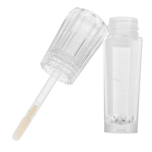 NIYANGLE Transparenter Lip Balm Behälter Nachfüllbare Tube Perlmutt Flüssig Lidschatten Flasche Für Lippenpflege Und Make-up Unterwegs von NIYANGLE