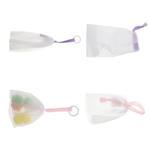 NIYANGLE Reise-freundliche Seifenblasen-netze Waschbeutel Für Gesichtsreinigung Peeling Und Seifenaufbewahrung Für Handgemachte Seifen Und Kosmetikprodukte von NIYANGLE