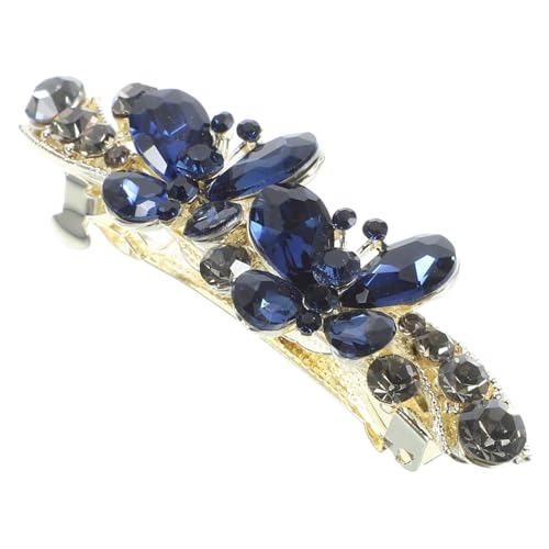NIYANGLE Strass Haarspangen Mit Strasssteinen Glitzernde Haarspangen Für Damen Haarschmuck Für Formelle Anlässe Und Frühling von NIYANGLE